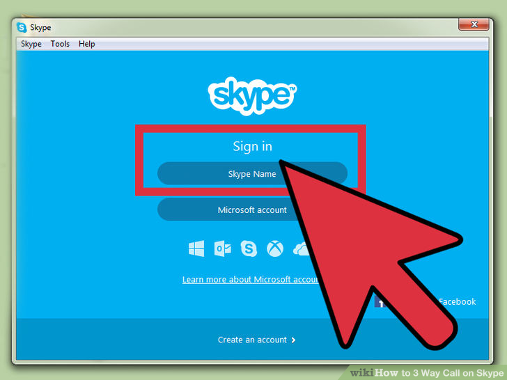 Image titled 3 Way Call on Skype Step 2