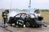 Audi A6 lights up completely after testritje in Schijndel