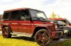 Mercedes G63 AMG with separate two-tone color scheme