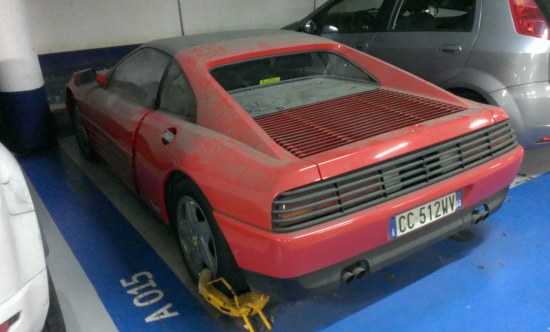 Stoffige Ferrari