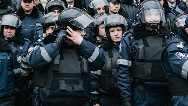 Антиправительственные протесты в Кишиневе. Архивное фото