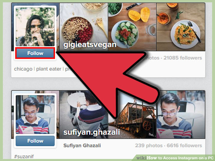 Image titled Access Instagram on a PC Step 19