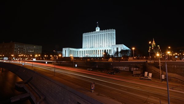 Вид на здание Дома правительства Российской Федерации. Архивное фото