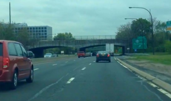 Truck vs viaduct