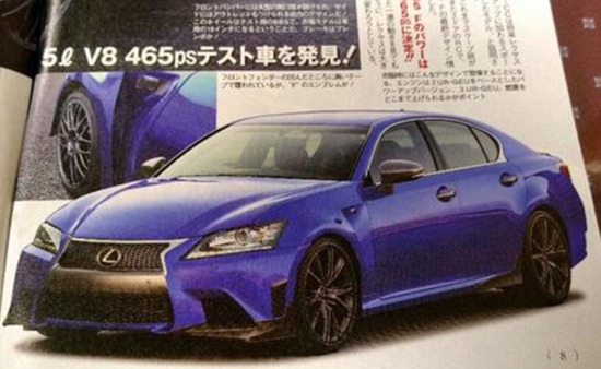 Lexus GS F scans