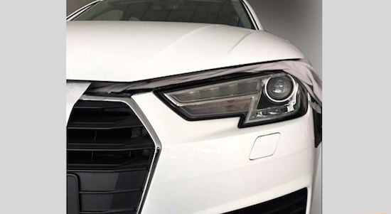Het eerste beeld van de nieuwe Audi A4