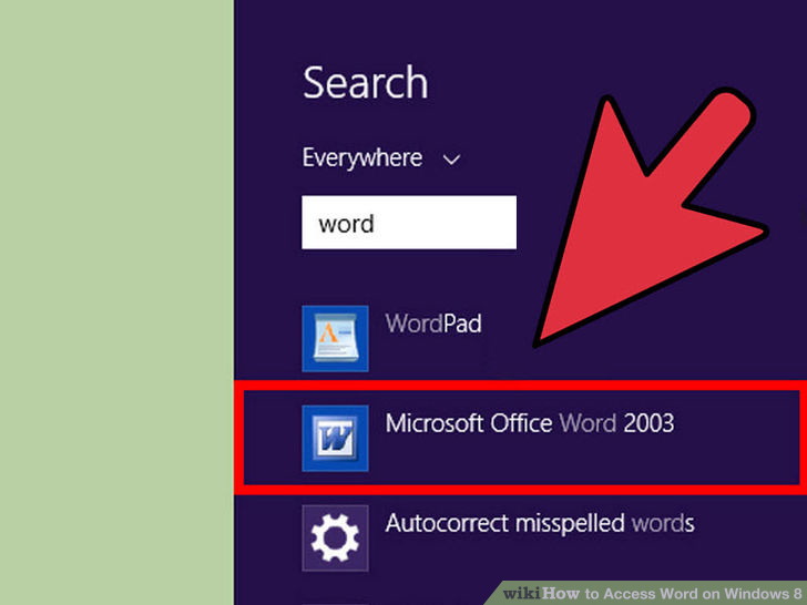 Image titled Access Word on Windows 8 Step 8