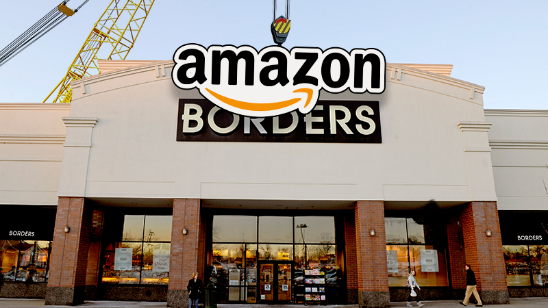 Amazon Will Open Over 300 Physical Bookstores Because Life Is a Practical Joke Played On Us All