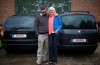 This Belgian partygoers have funny number plates