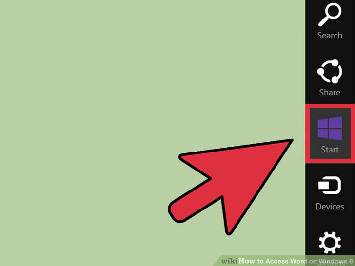 Image titled Access Word on Windows 8 Step 1