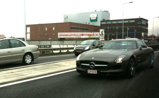 Gezellige drukte op de A13