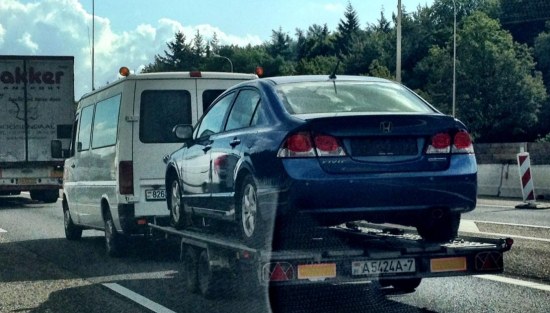 Civic Hybrid transport