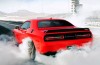 This is the Dodge Challenger SRT Hellcat with more than 600 hp