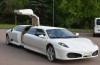 Peugeot 406 Coupe transformed into Ferrari F430 limousine