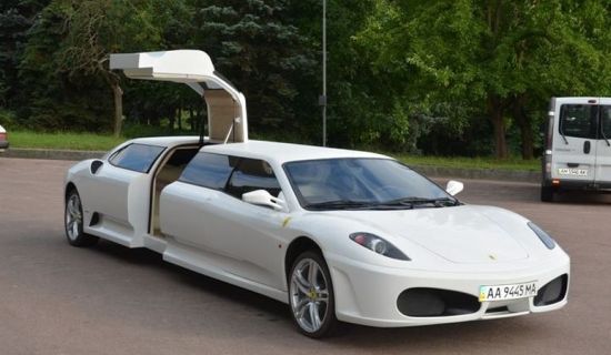 Ferrari F430 limousine replica