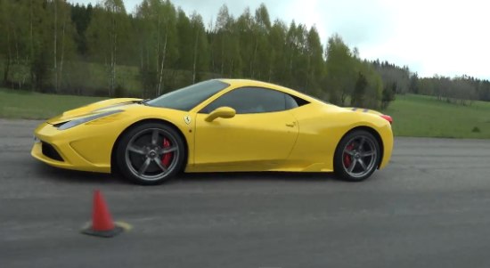 Golf VI R (745 pk) VS Ferrari 458 Speciale