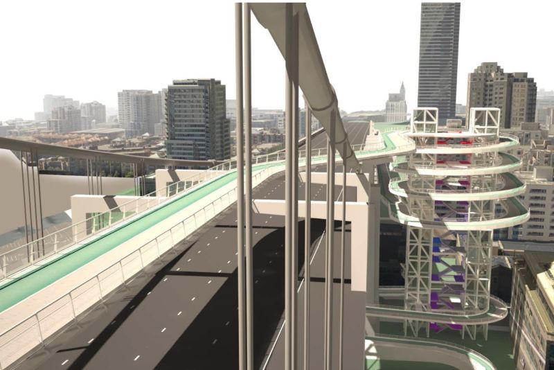 This Ridiculous Ramp Is SF's Best Idea for a Bike Path Across the Entire Bay Bridge