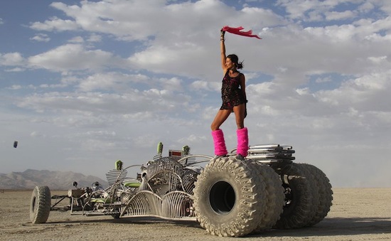 Burning Man en zijn fantastische auto's