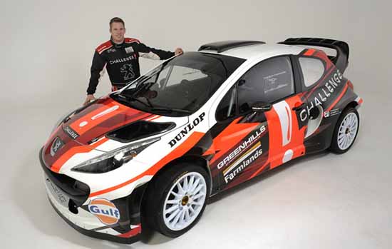 Alex Kelsey bouwt eigen rally auto