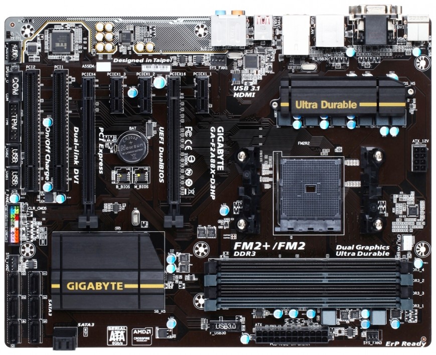 GIGABYTE GA-F2A88X-D3HP