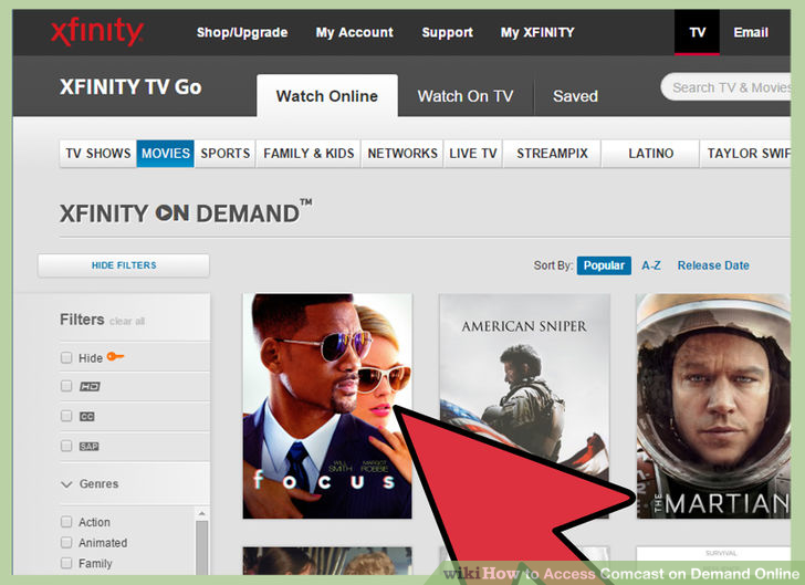 Image titled Access Comcast on Demand Online Step 10