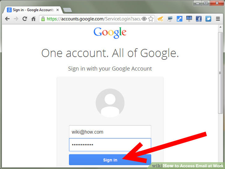 Image titled Access Email at Work Step 1