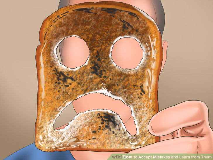 Image titled Accept Mistakes and Learn from Them Step 1
