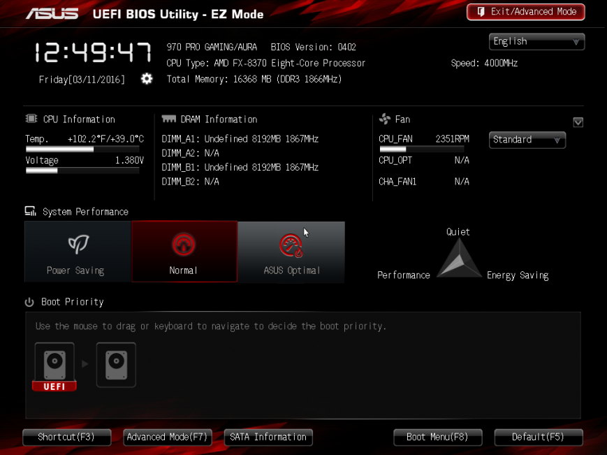 ASUS UEFI BIOS