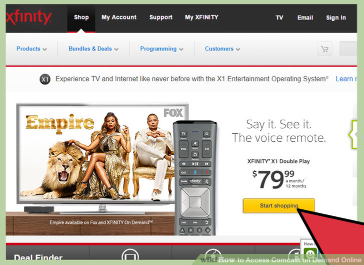 Image titled Access Comcast on Demand Online Step 1