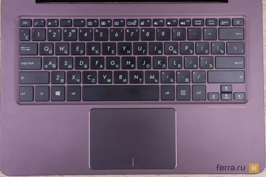 Рабочая поверхность ASUS UX305FA