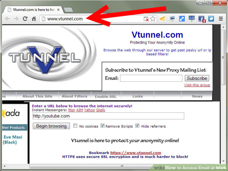 Image titled Access Email at Work Step 3