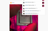 Web-Schnittstelle Instagram bekam die Benachrichtigungsleiste