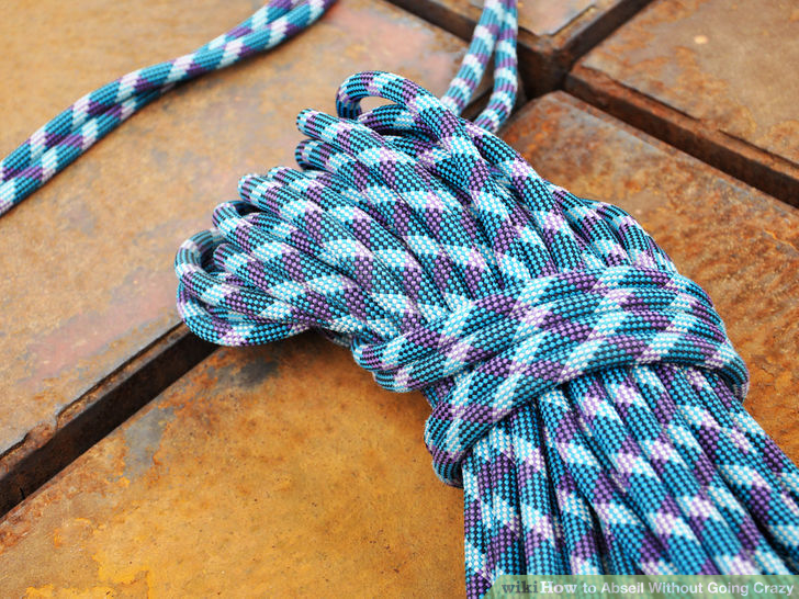 Image titled Abseil Without Going Crazy Step 1