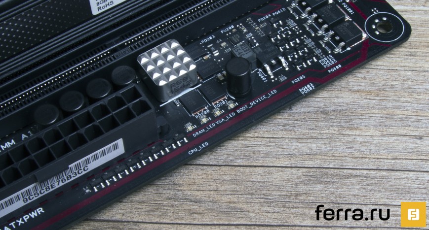 LED-индикаторы ASUS 970 PRO Gaming/Aura