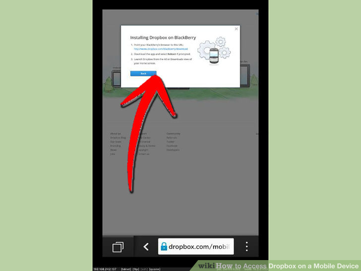 Image titled Access Dropbox on a Mobile Device Step 7
