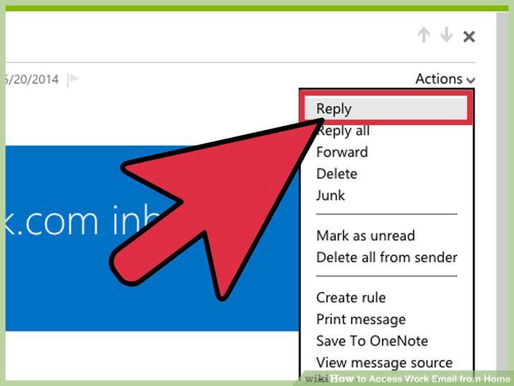 Image titled Access Work Email from Home Step 6