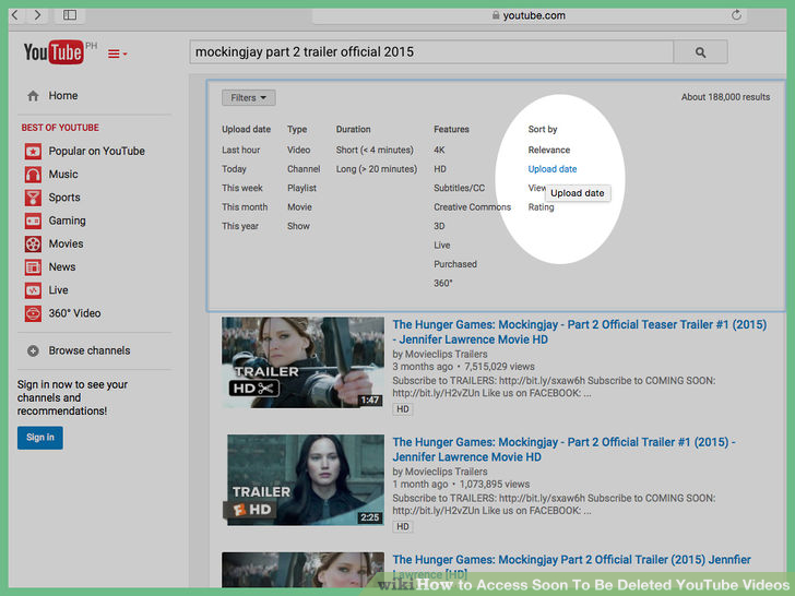 Image titled Access Soon To Be Deleted YouTube Videos Step 4