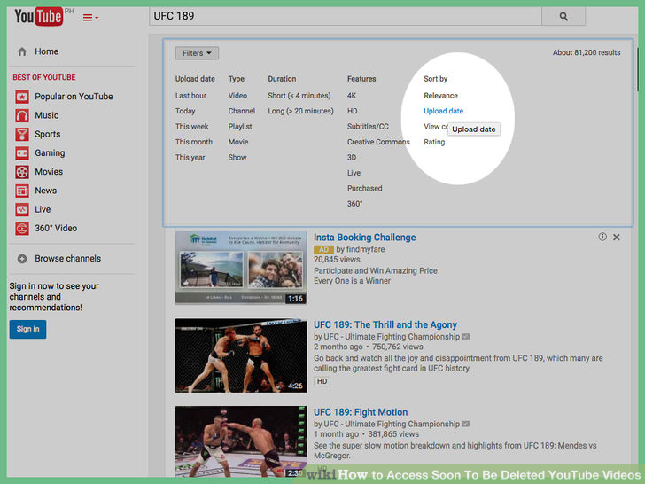 Image titled Access Soon To Be Deleted YouTube Videos Step 12