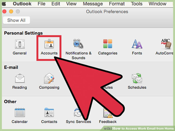 Image titled Access Work Email from Home Step 9