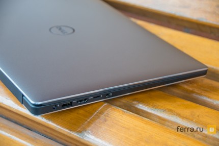 Левая грань Dell XPS 15