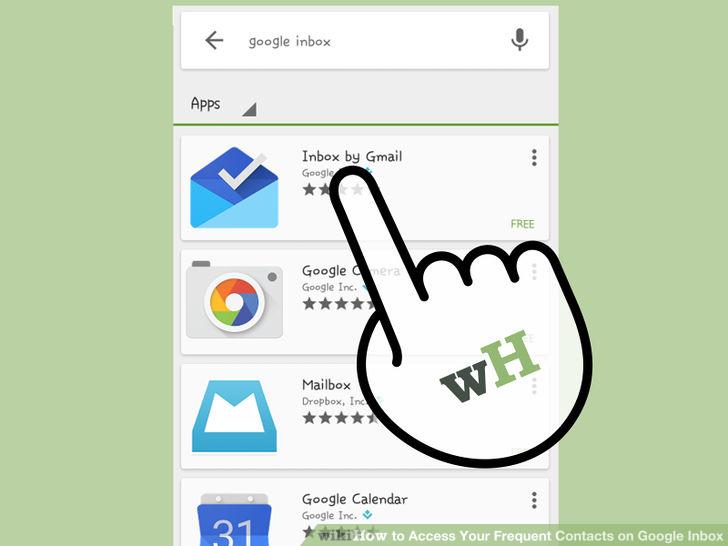 Image titled Access Your Frequent Contacts on Google Inbox Step 1