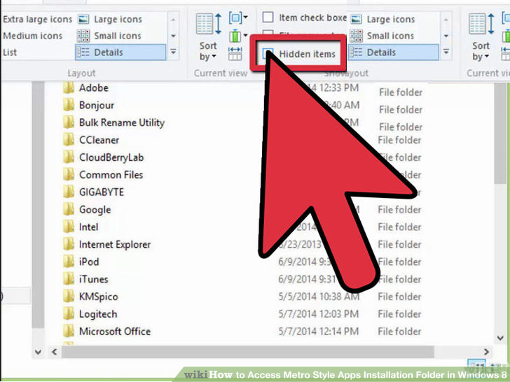 Image titled Access Metro Style Apps Installation Folder in Windows 8 Step 4