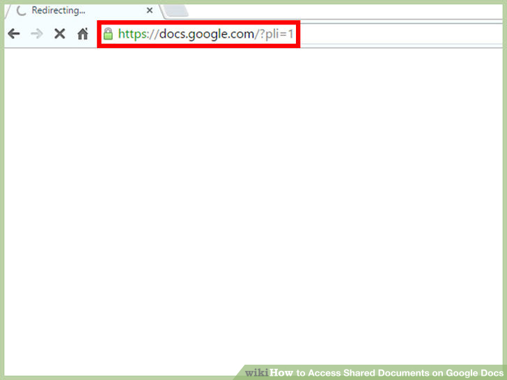Image titled Access Shared Documents on Google Docs Step 1