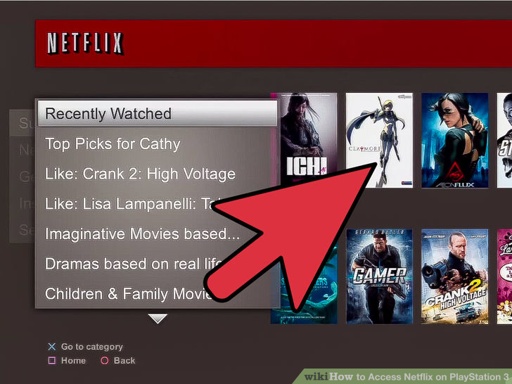 Image titled Access Netflix on PlayStation 3 Step 9