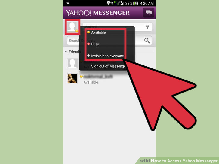Image titled Access Yahoo Messenger Step 15