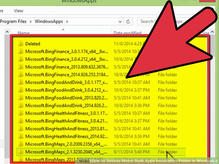 Image titled Access Metro Style Apps Installation Folder in Windows 8 Step 15