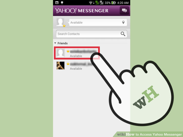 Image titled Access Yahoo Messenger Step 16
