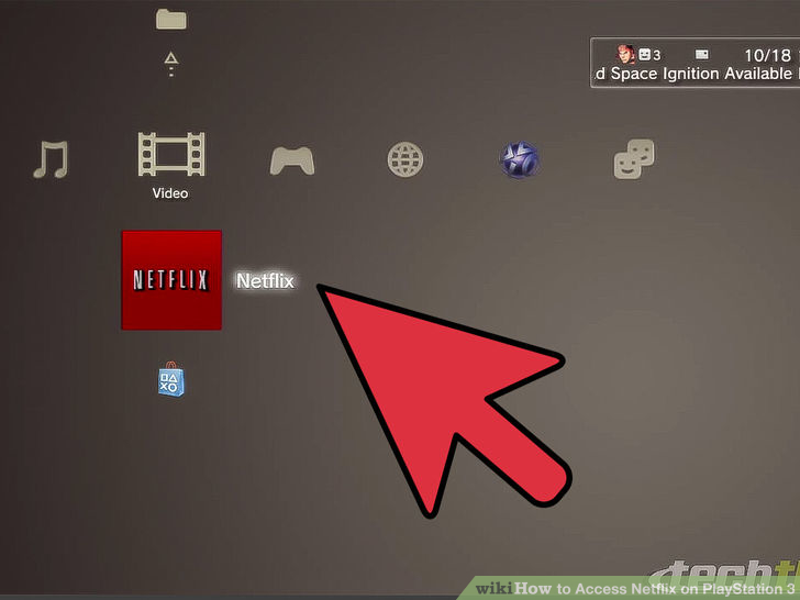 Image titled Access Netflix on PlayStation 3 Step 1