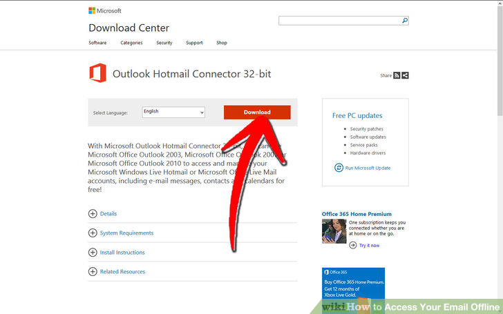Image titled Access Your Email Offline Step 6