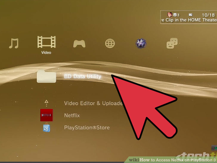 Image titled Access Netflix on PlayStation 3 Step 2